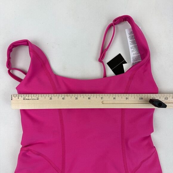 NWT YPB Abercrombie Pink SculptLUX Active Mini Dress Built In Shorts Stretch XXS - Picture 2 of 16